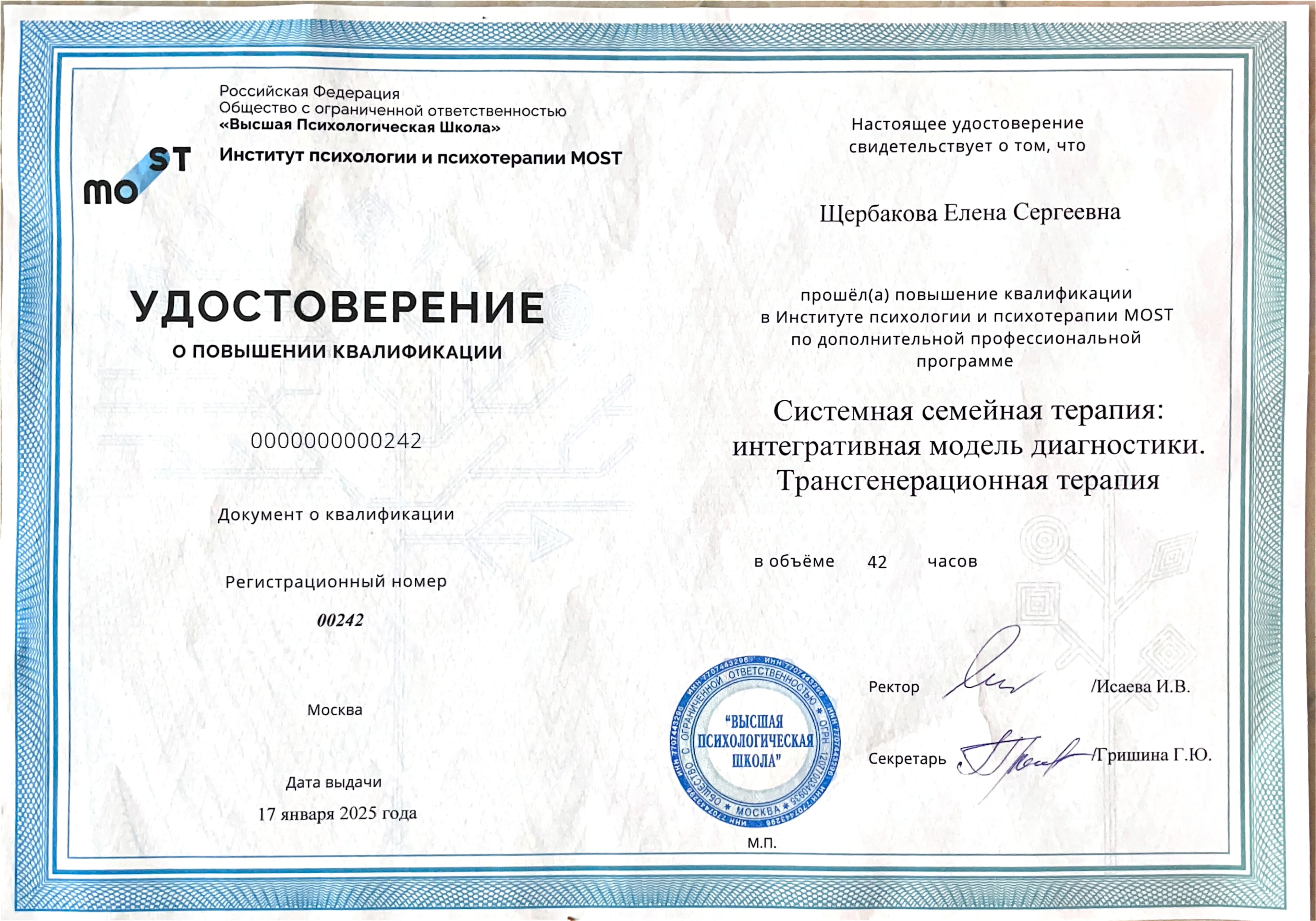 Системная семейная терапия